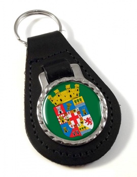 Almera (Spain) Leather Key Fob