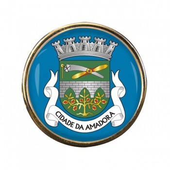 Amadora (Portugal) Round Pin Badge