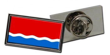 Amur Oblast Flag Pin Badge