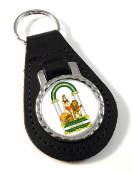Andalusia Andaluca (Spain) Leather Key Fob
