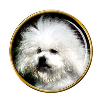 Bichon Bolognese Dog Pin Badge