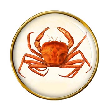 Crab Pin Badge