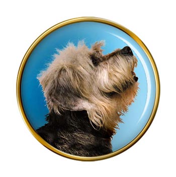 Dandie Dinmont Terrier Pin Badge