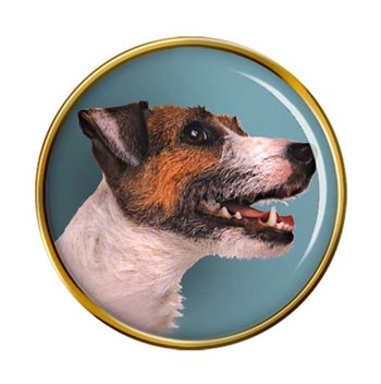 Jack Russell Terrier Pin Badge