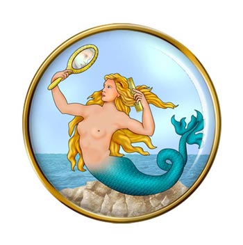 Mermaid Pin Badge