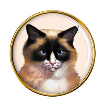 Ragdoll Cat Pin Badge