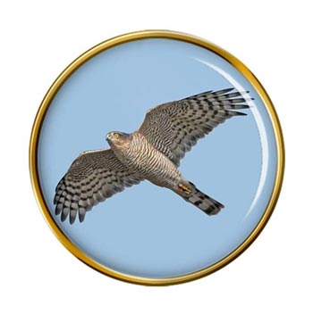 Sparrow Hawk Pin Badge