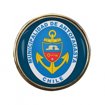 Antofagasta (Chile) Round Pin Badge