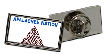 Apalachee Nation (Tribe) Flag Pin Badge