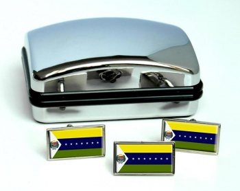 Apure (Venezuela) Flag Cufflink and Tie Pin Set