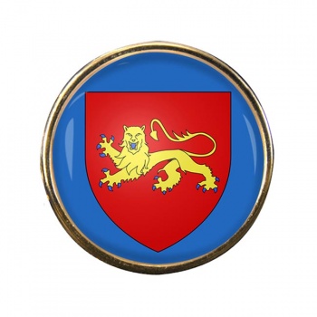 Aquitaine (France) Round Pin Badge