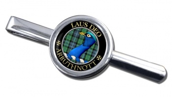 Arbuthnott Scottish Clan Round Tie Clip