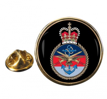 Joint Services Round Pin Badge