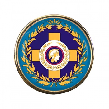 Athens (Greece) Round Pin Badge