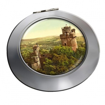 Auerbach Castle Hesse Germany Chrome Mirror