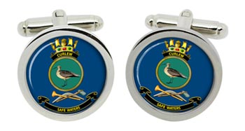 HMAS Curlew Royal Australian Navy Cufflinks in Box