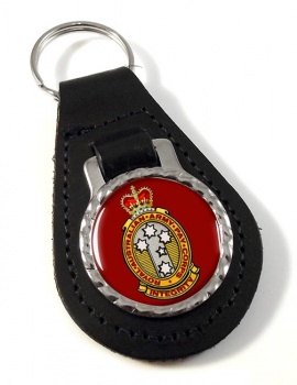 Royal Australian Army Pay Corps Leather Key Fob