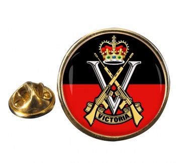 Royal Victoria Regiment (Australian Army) Round Pin Badge