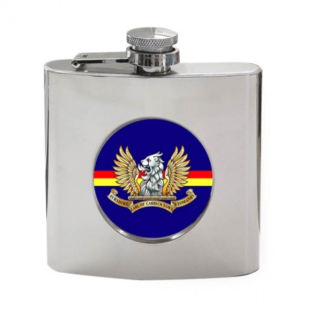 Ayrshire (Earl of Carrick's Own) Yeomanry, British Army Hip Flask