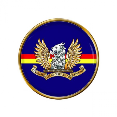 Bedfordshire and Hertfordshire Regiment, British Army Pin Badge