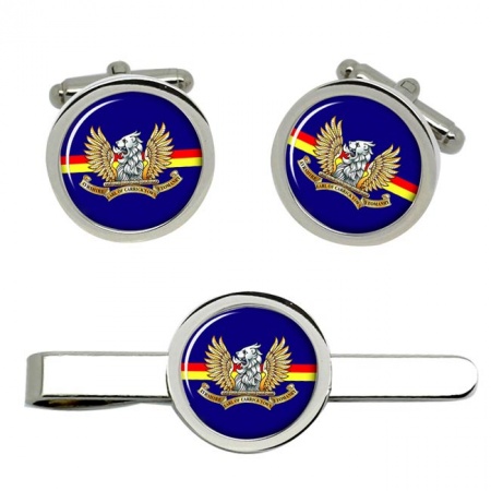 Ayrshire (Earl of Carrick's Own) Yeomanry, British Army Cufflinks and Tie Clip Set