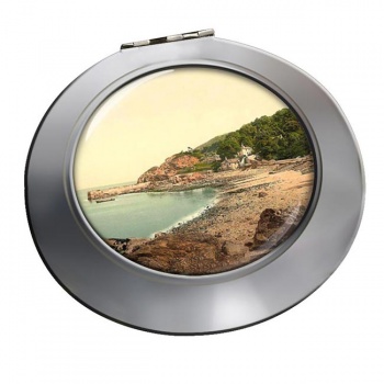 Babbacombe Beach Torquay Chrome Mirror
