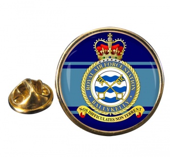 RAF Station Ballykelly Round Pin Badge