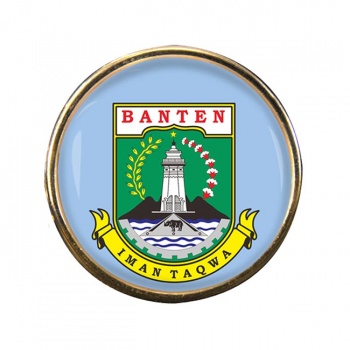Banten (Indonesia) Round Pin Badge