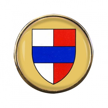 Bedford (England) Round Pin Badge