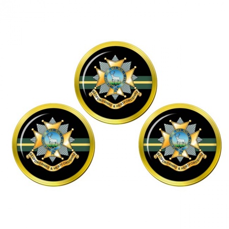 Bedfordshire and Hertfordshire Regiment, British Army Golf Ball Markers