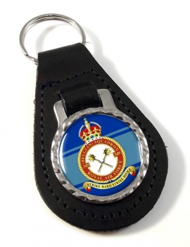 349th Belgium Air Component Leather Key Fob