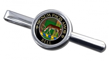 Bell of Provoschaugh Scottish Clan Round Tie Clip