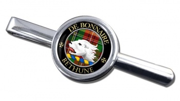 Bethune Scottish Clan Round Tie Clip