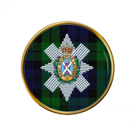 Black Watch, British Army ER Pin Badge