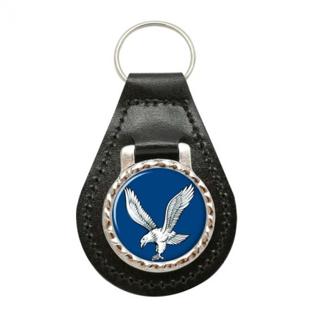 Blue Eagles, British Army Leather Key Fob