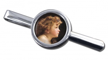 Young John the Baptist by Bouguereau Round Tie Clip