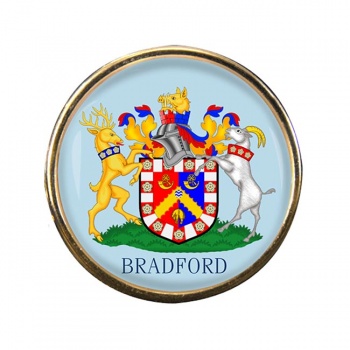 Bradford (England) Round Pin Badge