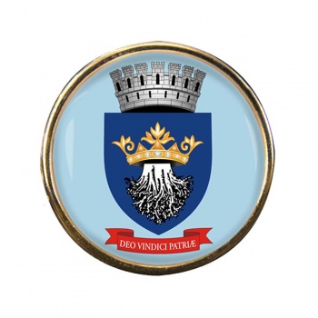 Brașov (Romania) Round Pin Badge