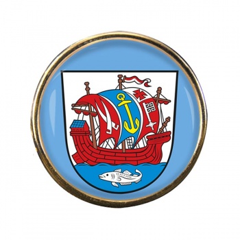 Bremerhaven (Germany) Round Pin Badge