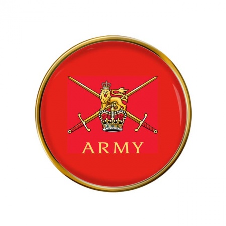 The British Army ER Pin Badge