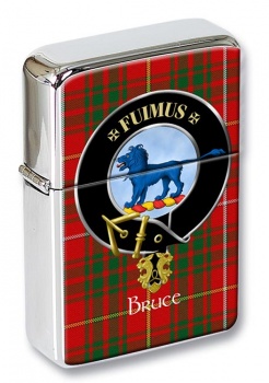 Bruce Scottish Clan Flip Top Lighter