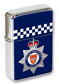 British Transport Police Flip Top Lighter