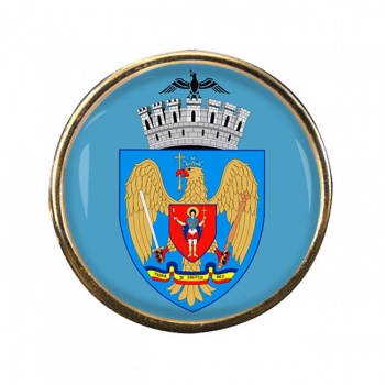 Bucharest (Romania) Round Pin Badge