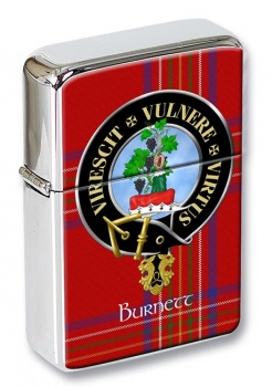 Burnett Scottish Clan Flip Top Lighter