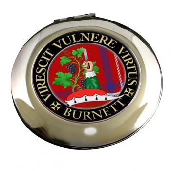 Burnett Scottish Clan Chrome Mirror