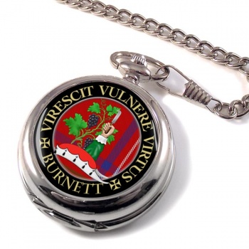 Burnett Scottish Clan Pocket Watch
