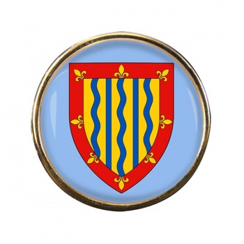 Cambridgeshire (England) Round Pin Badge