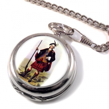 Cameron Clansman by MacIan Scottish Clan Pocket Watch