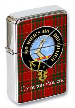 Cameron ancient Scottish Clan Flip Top Lighter