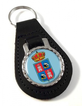 Campeche (Mexico) Leather Key Fob